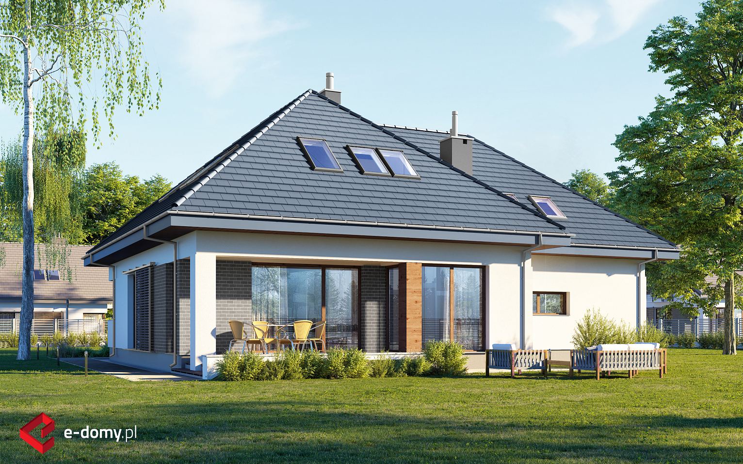 E 211 E Domypl Projekty Domów Jednorodzinnych Piętrowych